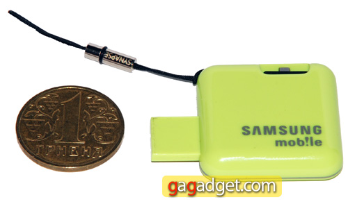 Оригинальный брелок-кардридер Samsung для microSD-3