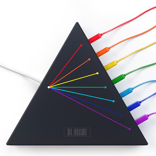 Концепт USB-хаба «Спектрус» студии Лебедева-2
