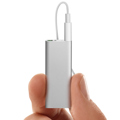 iPod shuffle 3G: самый маленький в мире плеер по мнению Apple