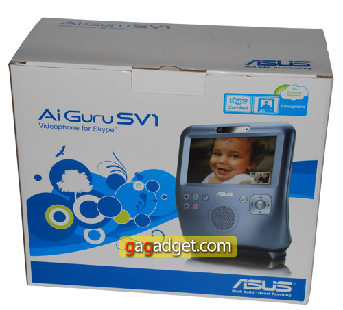 Осмотр Skype-видеотелефона Asus Ai Guru SV1-2