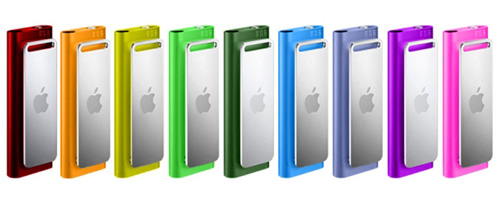 Теперь банановый: iPod Shuffle 3G в 9 обновленных цветных заключениях