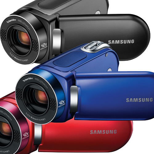 Samsung SMX-F30: компактная видеокамера с 42-кратным зумом и поддержкой SD