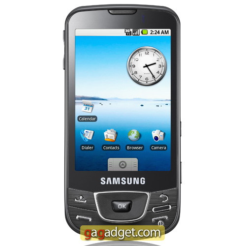 «Самсунг» I7500: первый телефонный аппарат организации на базе Android-2