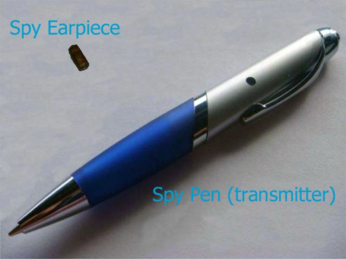 Разведывательная Bluetooth-гарнитура, встроенная в ручку