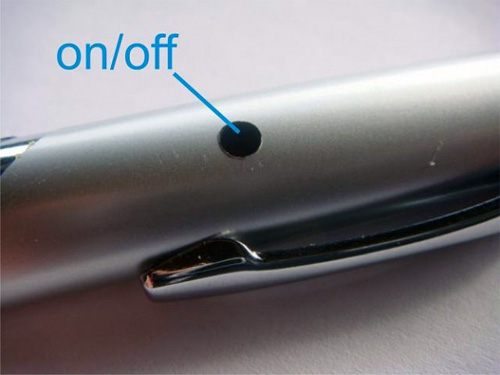 Шпионская Bluetooth-гарнитура, вмонтированная в ручку-3
