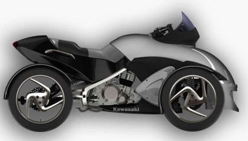 Kawasaki Urban Quad: концепт гламурного квадроцикла-4