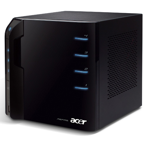 Acer Aspire easyStore H340: файловый сервер для домашней сети на Intel Atom