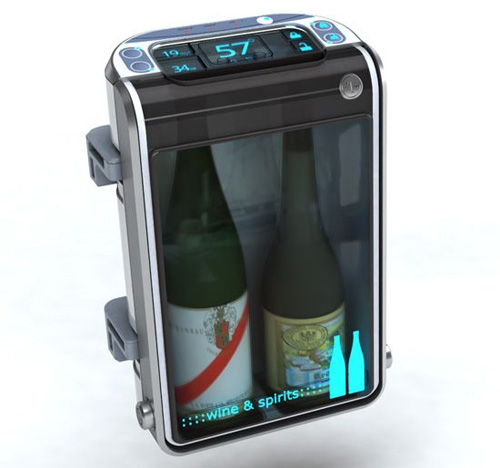 Chiller Bin: концепт портативного холодильника для вина
