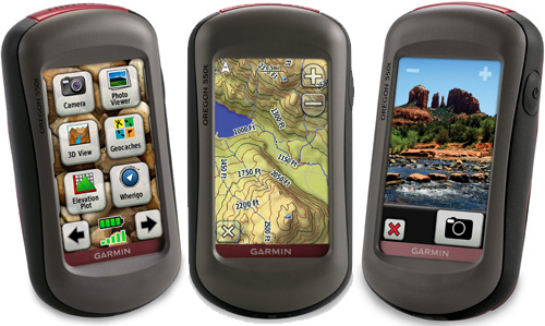 Garmin Oregon 550: GPS-навигатор с 3-мегапиксельной видеокамерой