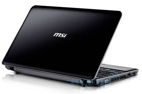 MSI готовит 12-дюймовый тонкий ноутбук Wind NB U200