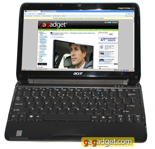 Обширный формат: доскональный осмотр 11-дюймового ноутбука Acer Aspire One 751