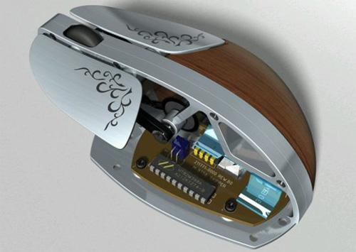 Mouser: концепт компьютерной мыши из дерева и металла-2