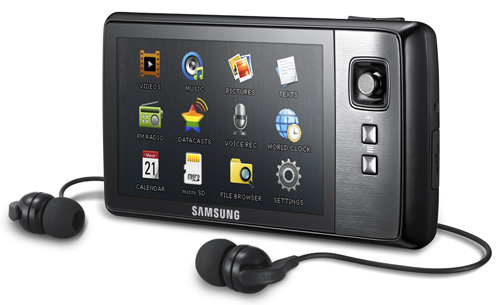 Samsung YP-CP3: интересный медиаплеер без сенсорного дисплея