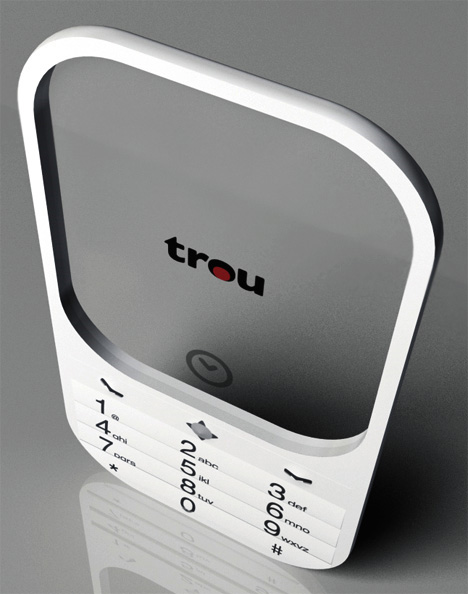 Дырка от бублика: концепт телефона Trou Hologram с проецируемым дисплеем-5