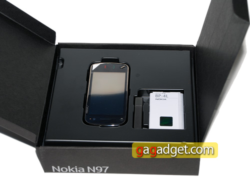 Распаковка Nokia N97 (видео)-2