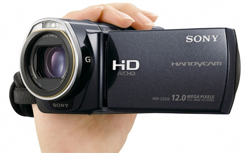 Sony HDR-CX520V и HDR-CX500V: HD-видеокамеры с флеш-памятью