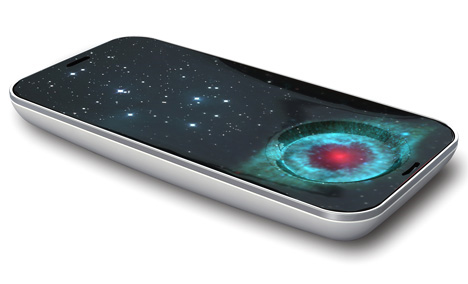 "Черная дыра": концепт телефона с реверсивным дисплеем-2