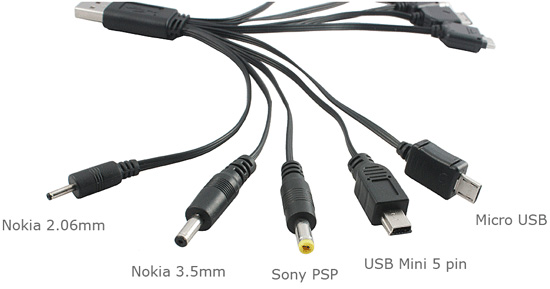 Универсальная USB-зарядка для телефонов-2