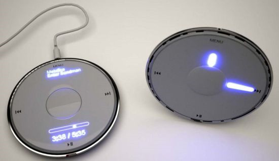 iPod Disk: концепт плеера в виде кулона