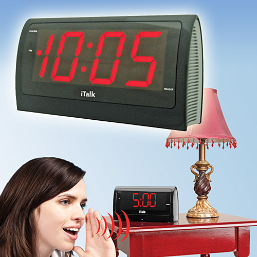 Здравствуй, будильник: говорящие часы iTalk