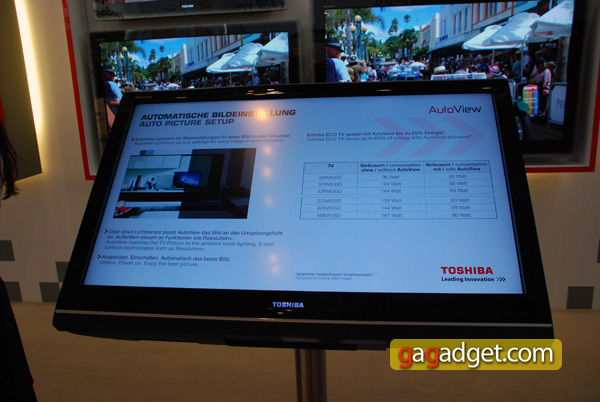 Павильон Toshiba на выставке IFA 2009 своими глазами: фоторепортаж-28