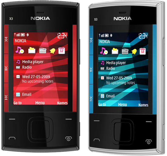 Nokia X3 и X6: две музыкальные новинки-3