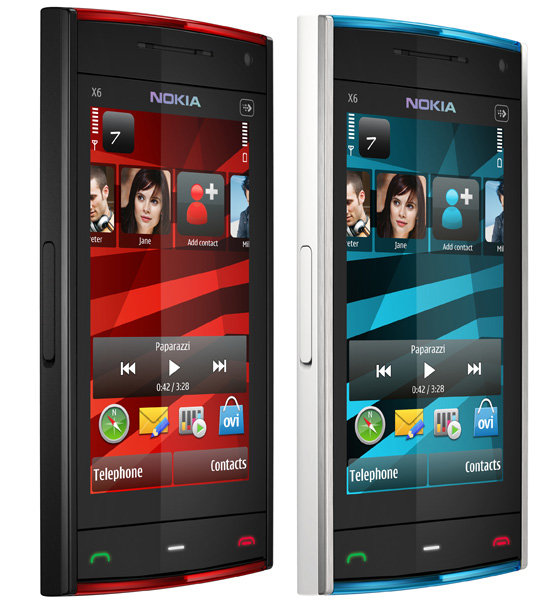 Nokia X3 и X6: две музыкальные новинки-4