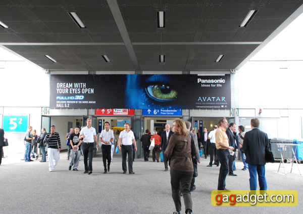 Павильон Panasonic на выставке IFA 2009 своими глазами: фоторепортаж