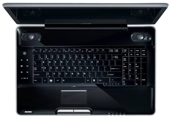 Toshiba Satellite P500: 18-дюймовый ноутбук с разрешением FullHD-3
