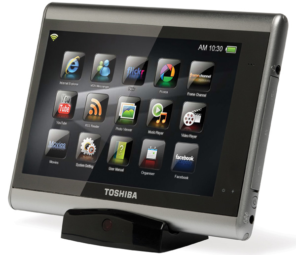 Toshiba JournE: 7-дюймовый интернет-планшет на Windows CE-2