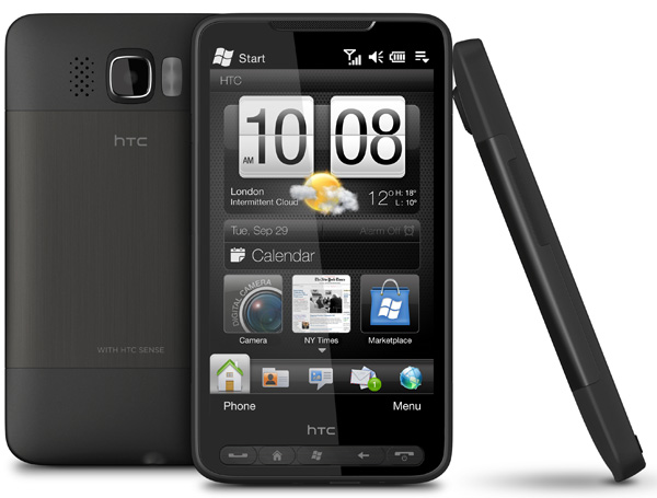 HTC HD2: первый WM-коммуникатор с внешним видом Sense и микропроцессором 1 ГГц