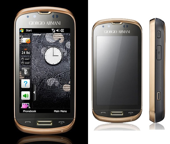 Windows-телефон Samsung B7620 Giorgio Armani похожий на Nokia N97 Mini-2