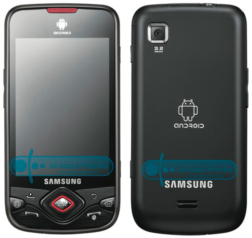 Первые снимки Android-смартфона Samsung i5700 Galaxy Lite