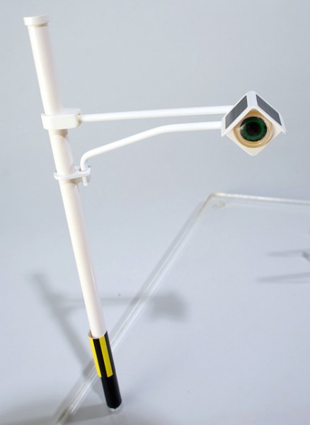 Светодиодный светофор с солнечной панелью-3