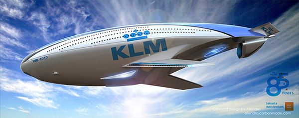 WB-1010: концепт дирижабля для состязания KLM-2