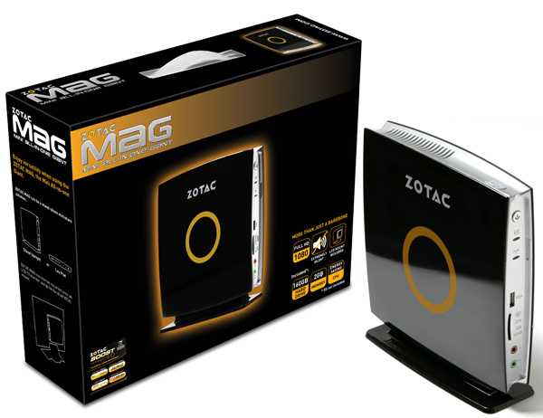 Zotac Mag: неттоп с Nvidia Ion и двуядерным процессором за 350 долларов!