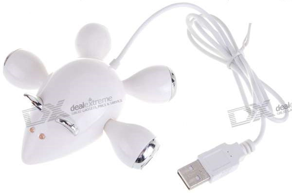 Занятный USB-хаб в качестве мыши