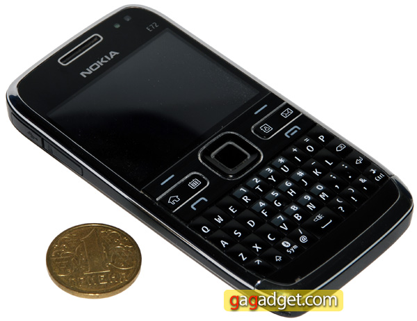 Плоскость общения: осмотр мобильного телефона Нокия E72-2