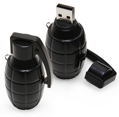 USB-граната за 40 долларов для 8 гигабайт взрывоопасных данных