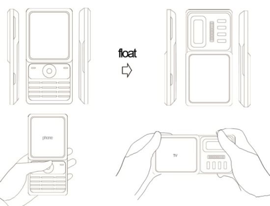 Float: концепт телефона со сдвигающимся экраном-3