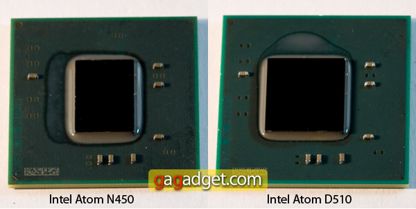 Intel Atom всё в одном: N450 для нетбуков и D410, D510 для неттопов