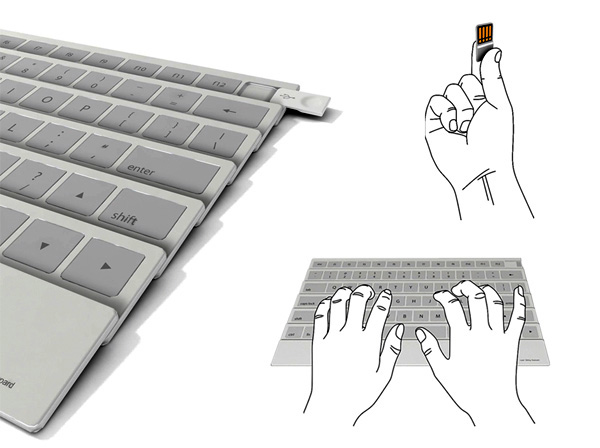 Keystick: концепт раскладной клавиатуры, защищающей от инфекции-3