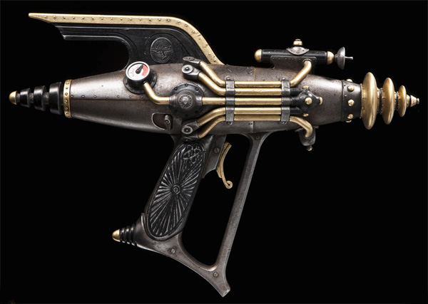 Коллекционный радиальный револьвер в образе паропанк за 150 долларов-2