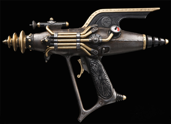 Коллекционный радиальный револьвер в образе паропанк за 150 долларов-3