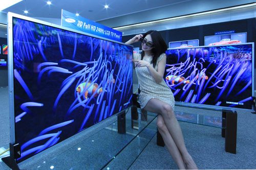 Samsung начинает массовое производство 3D-телевизоров