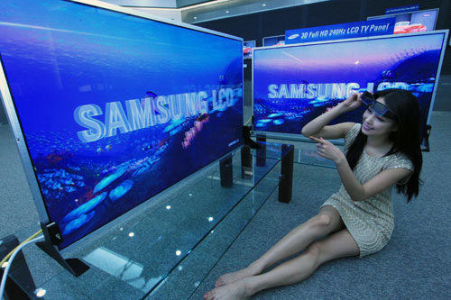 Samsung начинает массовое производство 3D-телевизоров-2