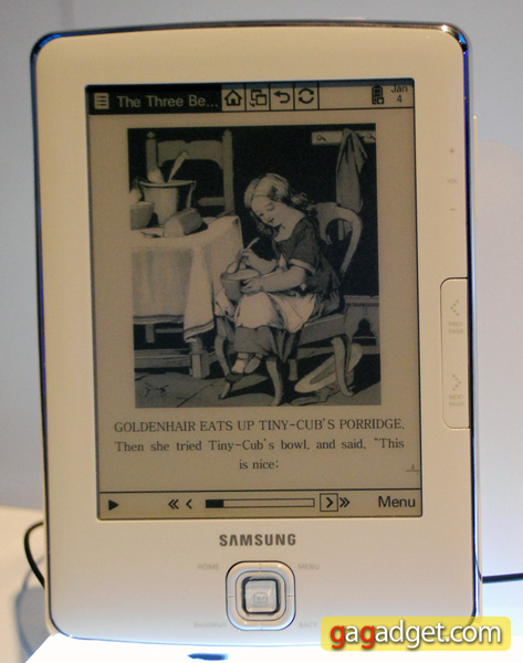 Samsung на CES 2010: 4 электронные книги-5