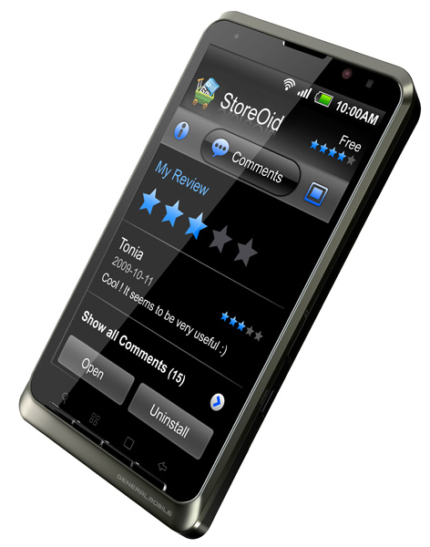Мон женераль, курс на Android: General Mobile на MWC 2010-5