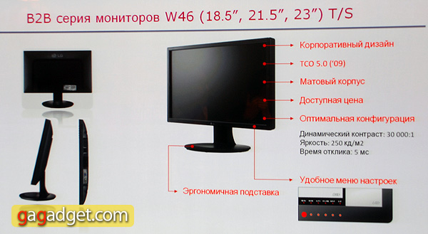 Линейка мониторов LG первого полугодия 2010 года: LED-модели дешевеют-18
