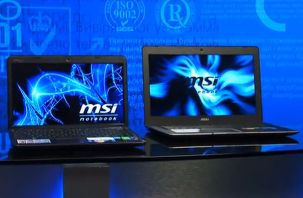 Технопарк: ноутбуки MSI: Wind U210, X410, CX600 и X600
